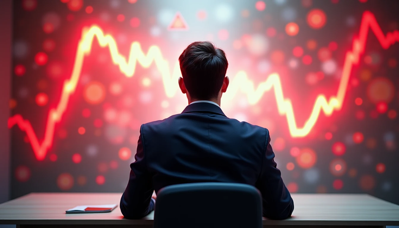 Symbolische Darstellung von Risiken ohne solides Finanzwissen