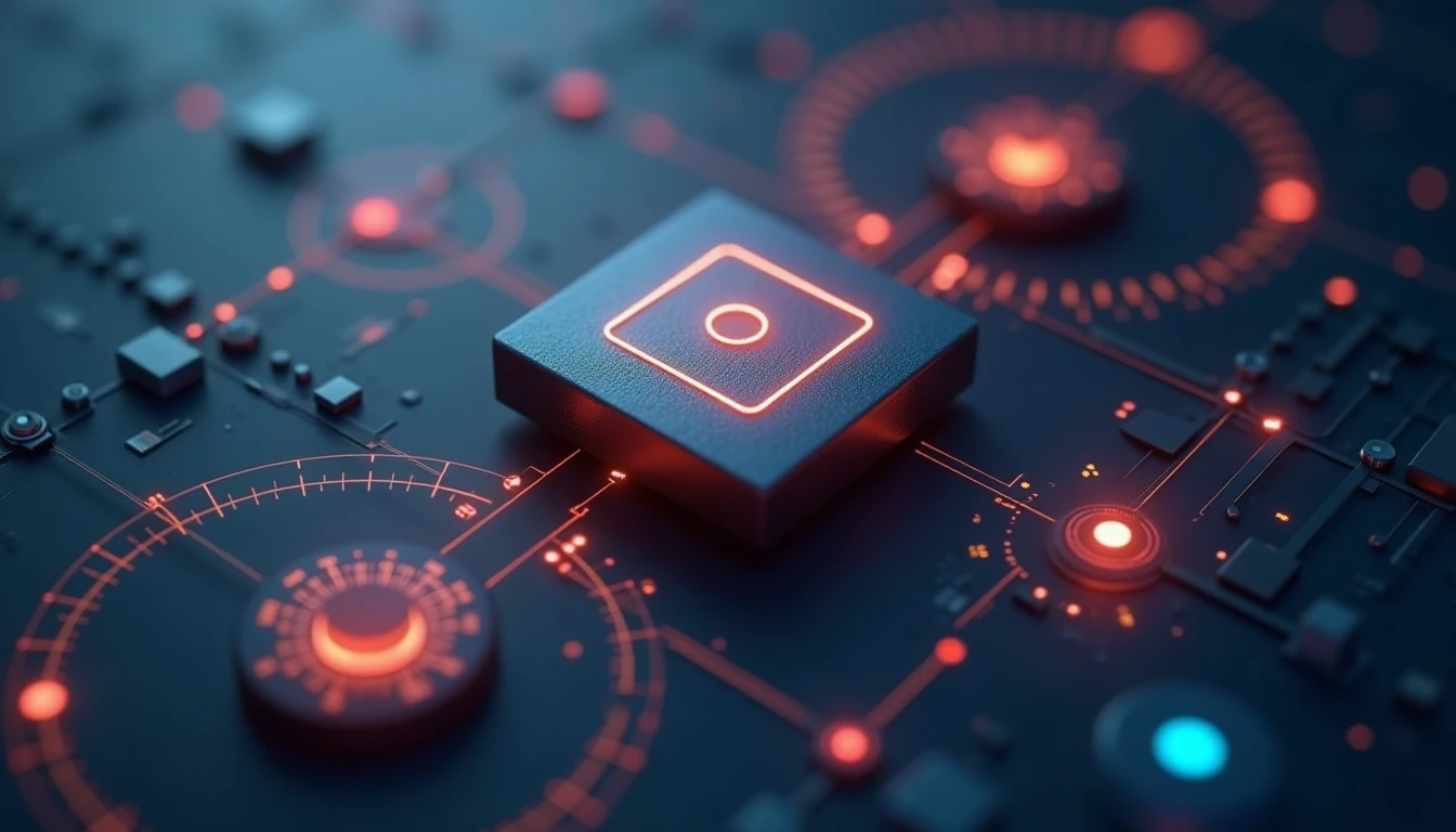 Abstrakter Ablauf eines Smart Contracts auf einer Blockchain
