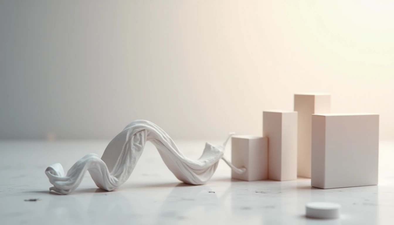 Abstrakte Darstellung eines Trading-Signals mit Stop-Loss, Positionsgröße und Risikostufen