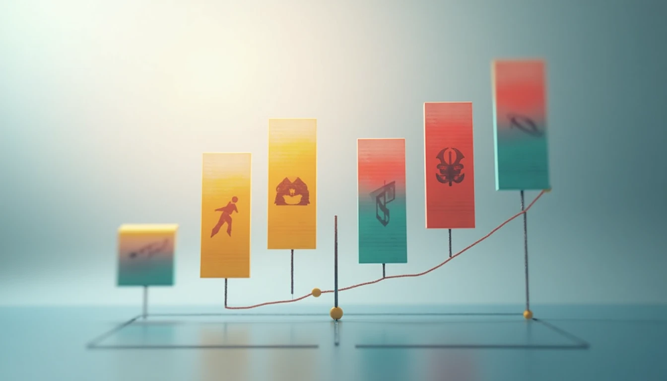Abstrakter Vergleich der Handelszeiten von Xetra und Börse Frankfurt